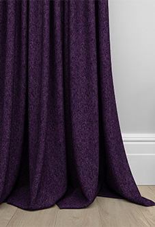 Wexley, Midnight Plum - Made to Measure Curtains
